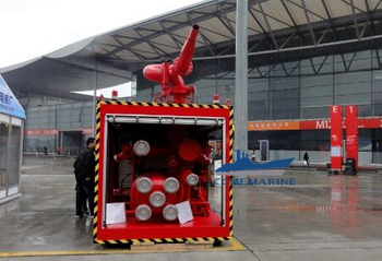 2100 Rpm Marine Containerized Fire Fighting System