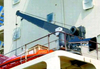 Marine Stiff Boom Vessel Crane Used at Vessel Deck Barge Crane
